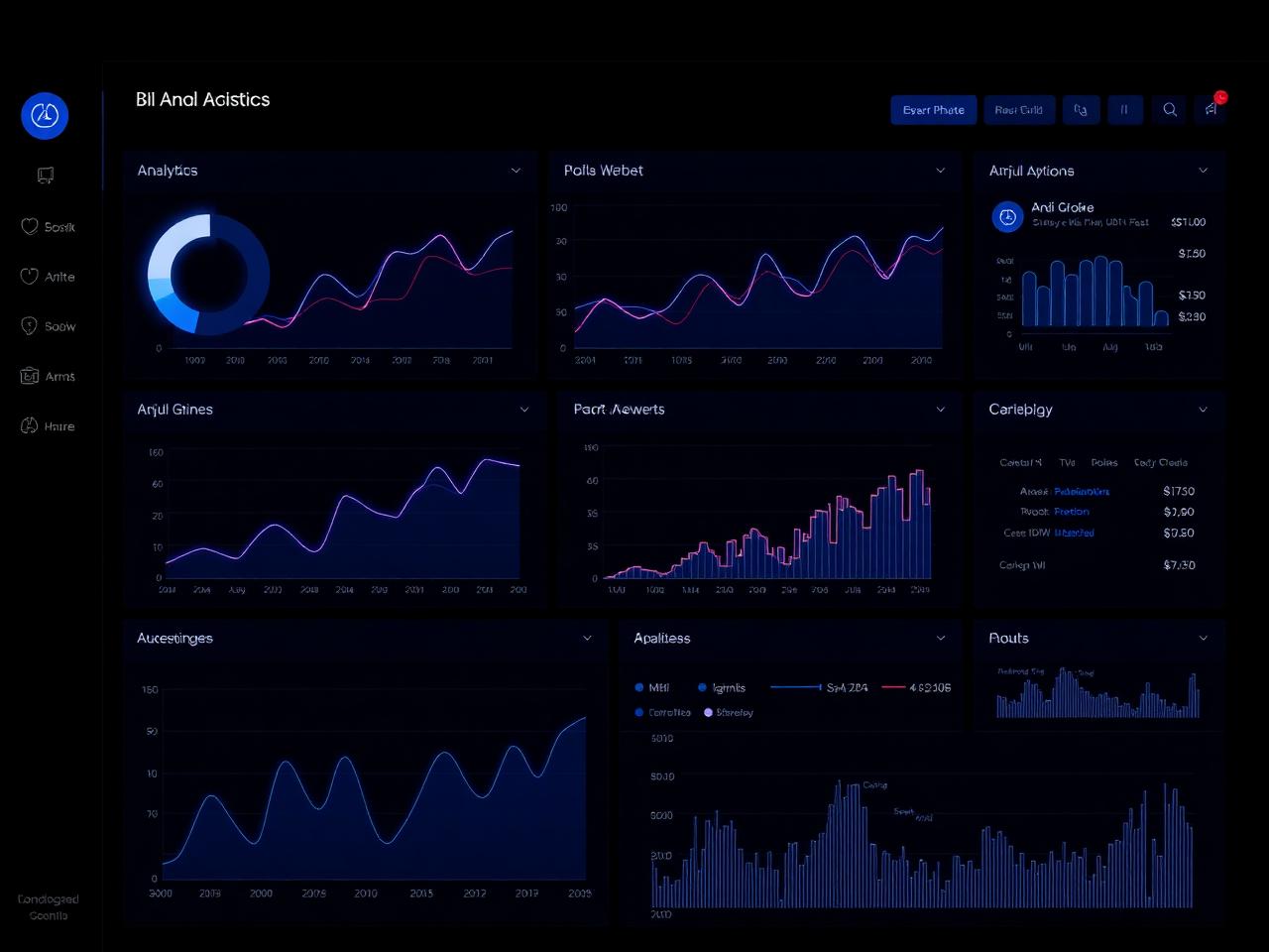 Analytics dashboard